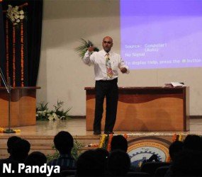 Jigar N. Pandya at MANIT Bhopal